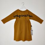 Garstyčių spalvos suknelė "Imagination" - Image 2