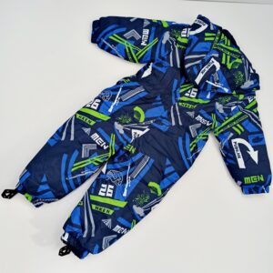 zieminis-rudeniui-kombinezonas-berniukui-zalia-melyna-viduje-flanele-su-kapisonu-neperpuciamas-neperlijamas-nugara-drugeliukai.lt