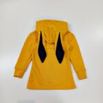 Trikotažinis džemperis su ausytėmis "Geltona" - Image 4