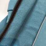 Trikotažinis džemperis su ausytėmis "Mėlyna" - Image 3