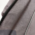 Trikotažinis džemperis su ausytėmis "Pilka" - Image 3