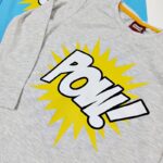 Marškinėliai ilgomis rankovėmis "Pow!" - Image 2