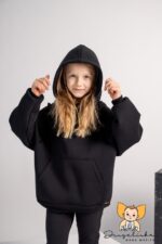 Platus džemperis su pūkeliu - Image 5