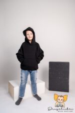 Platus džemperis su pūkeliu - Image 3