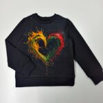 Trikotažinis džemperis "Širdelė"