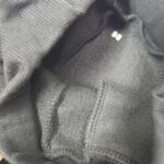 Juodos kelnės su pūkeliu - Image 3